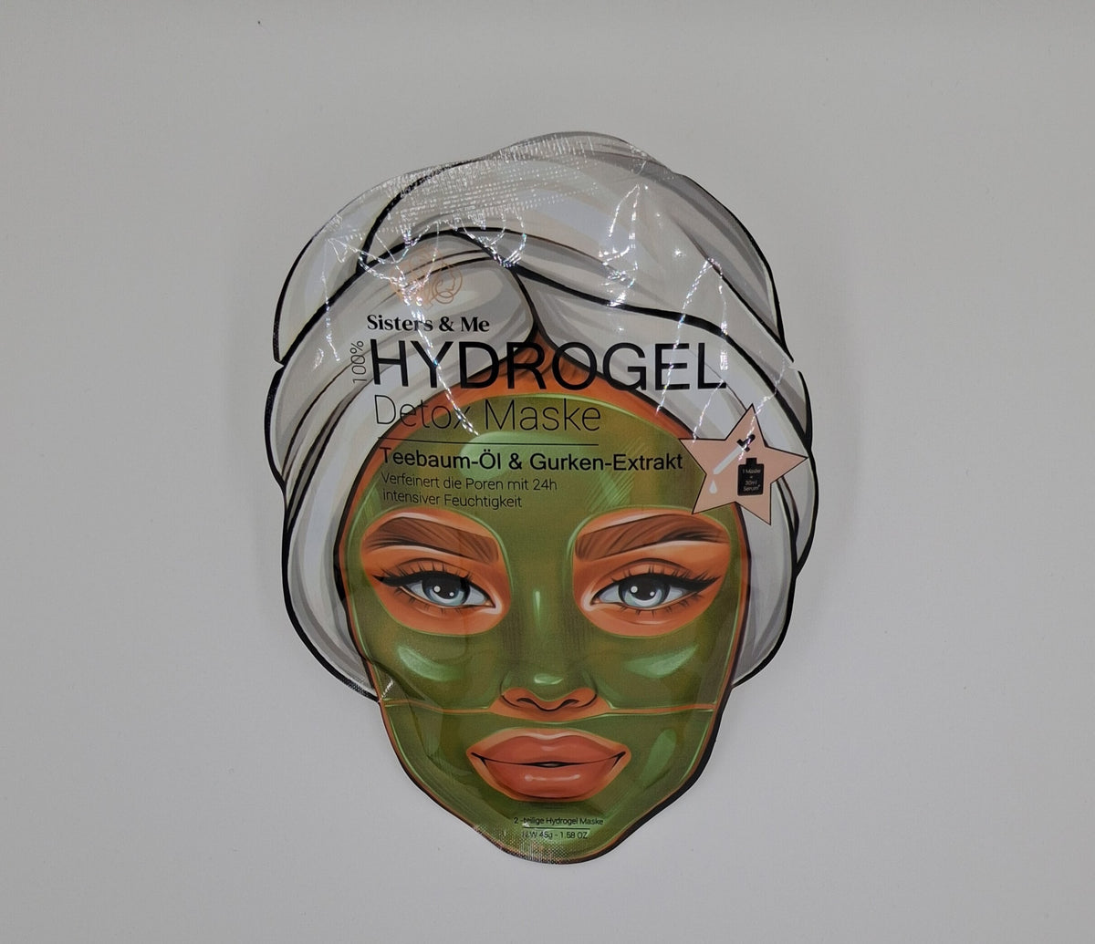Sisters & Me Hydrogel Detox Masker – 2-delig gezichtsmasker