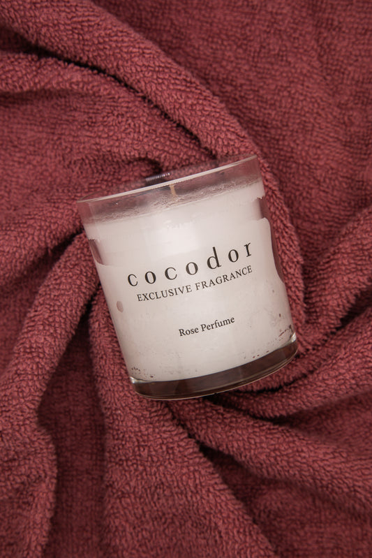 Rose Parfume Kaars in Pot – 30 tot 40 uur brandtijd