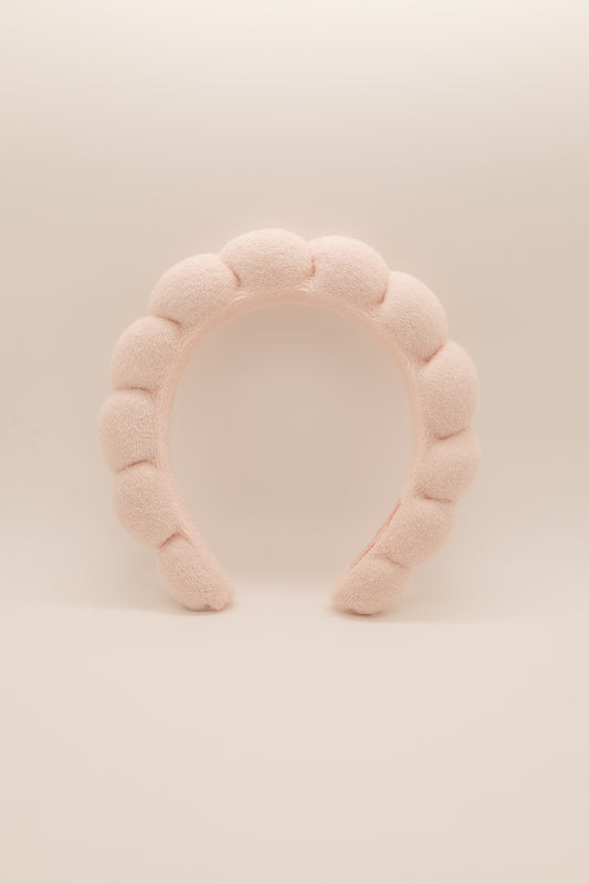 Fluffy Haarband voor skincare en make-up