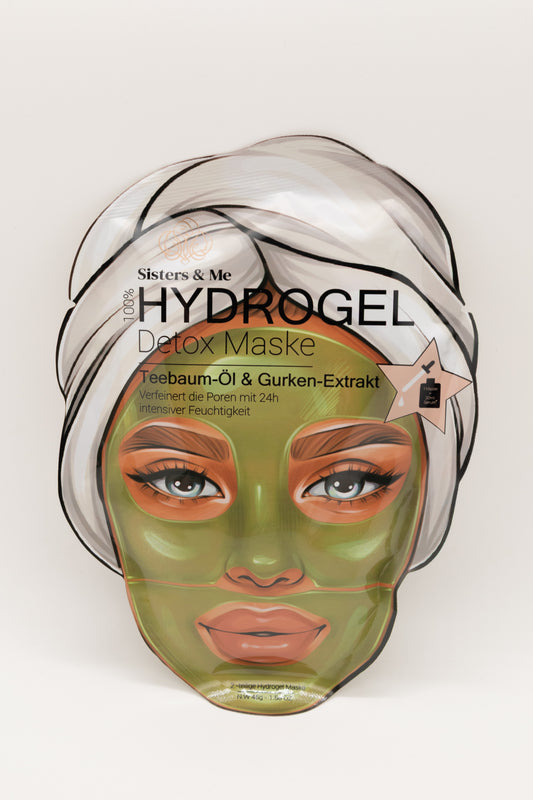 Sisters & Me Hydrogel Detox Masker – 2-delig gezichtsmasker
